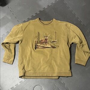 Vintage deer crewneck